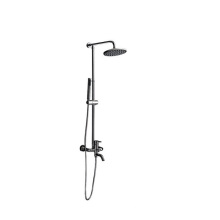 Modern Waterfall Stainless Steel Shower Mixer Bathroom Thermostatic Shower Faucet Set